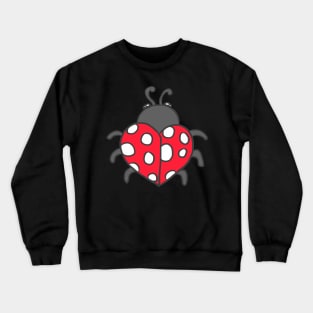 Ladybug Adoniskäfer cockchafer lucky ladybug luck Crewneck Sweatshirt